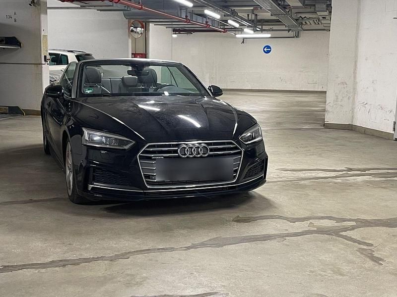 Schwarz Gebraucht 2018 Audi A5 Cabriolet Cabrio | 20.999 € (Guter Preis) - Bild 1/4