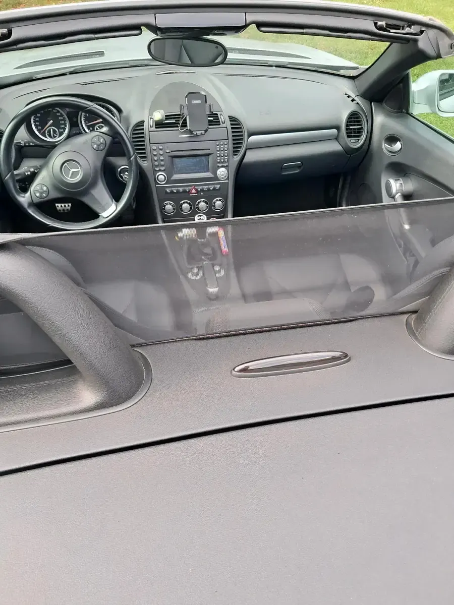 Gebraucht Mercedes SLK200 184 PS (135 kW) 2010 Silber Cabrio