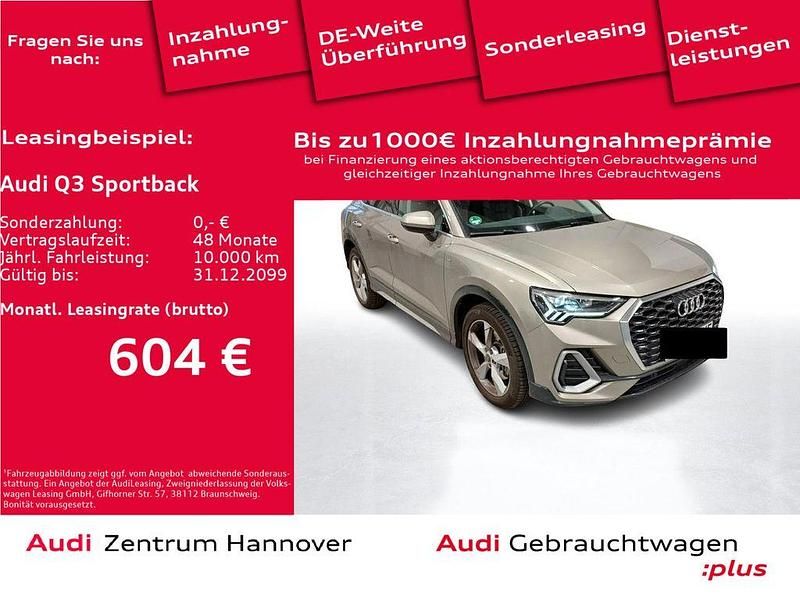 Individuallackierungen audi exclusive Gebraucht 2021 Audi Q3 Sportback Ambiente SUV | 36.450 € (Fairer Preis) - Bild 1/4