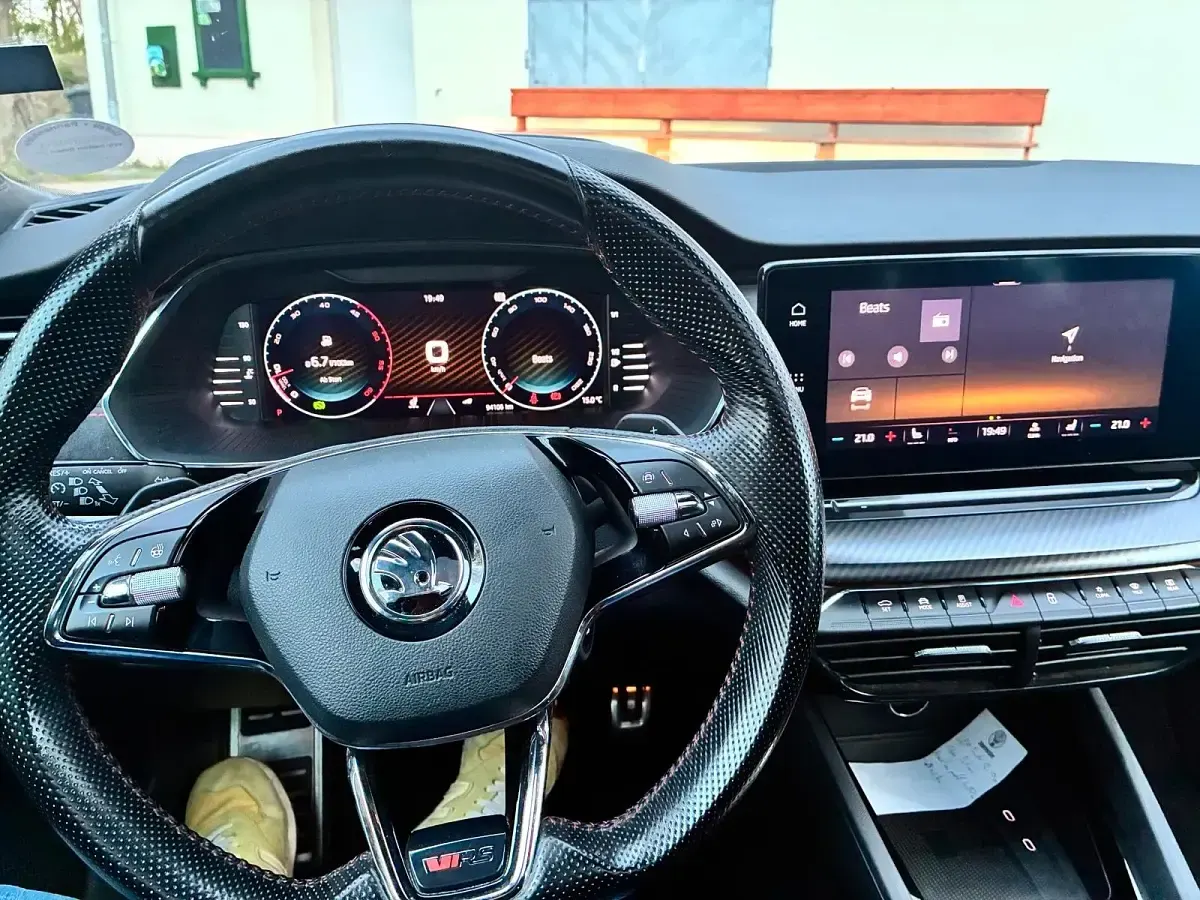 Gebraucht Skoda Octavia RS 200 PS (147 kW) 2021 Schwarz Kombi