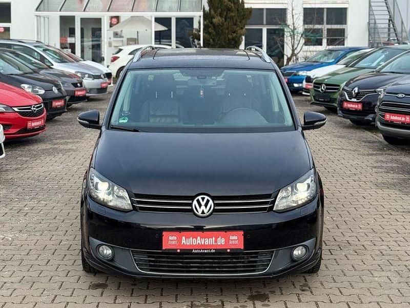 Gebraucht VW Touran Highline 140 PS (102 kW) 2010 Schwarz Van / Kleinbus