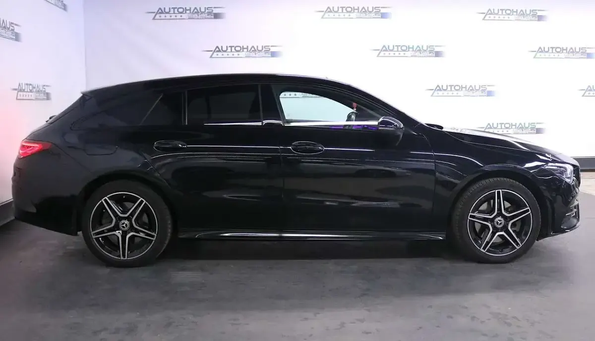 Gebraucht Mercedes CLA250e AMG line 218 PS (160 kW) 2022 Kosmosschwarz  metalliclack Coupé