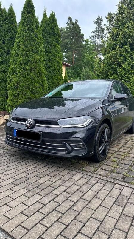 Schwarz Gebraucht 2022 VW Polo Style Kleinwagen | 18.100 € (Fairer Preis) - Bild 1/4