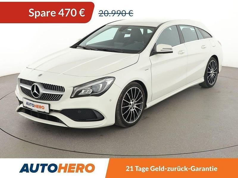 Weiß Gebraucht 2017 Mercedes CLA180 Shooting Brake AMG line Kombi | 20.250 € (Fairer Preis) - Bild 1/3