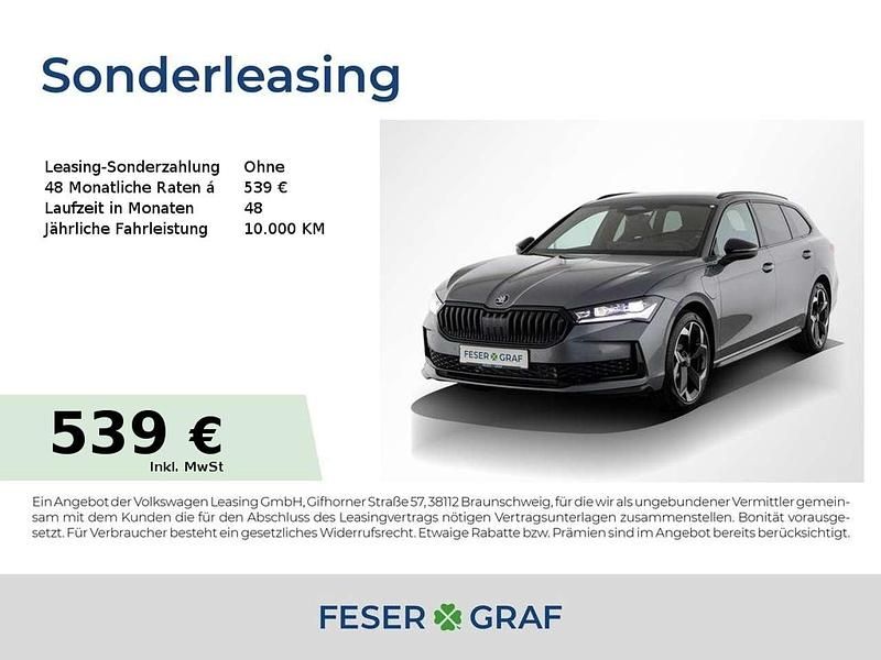 Graphitegrau Neu 2025 Skoda Superb SportLine Kombi | 48.790 € (Guter Preis) - Bild 1/1