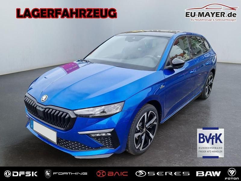 Neu Skoda Scala Monte Carlo 150 PS (110 kW) 2025 Race blau metallic/blau Kleinwagen