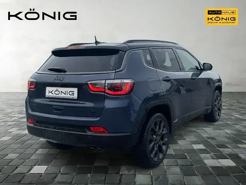 Gebraucht Jeep Compass 179 PS (131 kW) 2021 Blue shade dach schwarz SUV