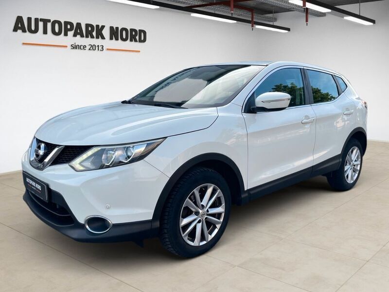 Weiß Gebraucht 2015 Nissan Qashqai Acenta SUV | 9.499 € (Fairer Preis) - Bild 1/4