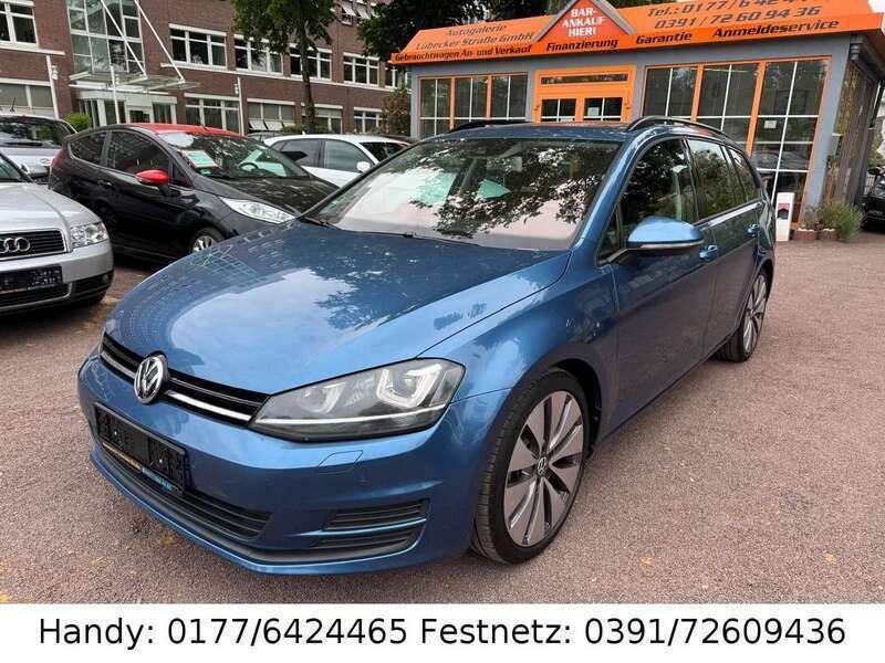 Blau Gebraucht 2013 VW Golf VII Kombi | 9.990 € (Etwas zu teuer) - Bild 1/4