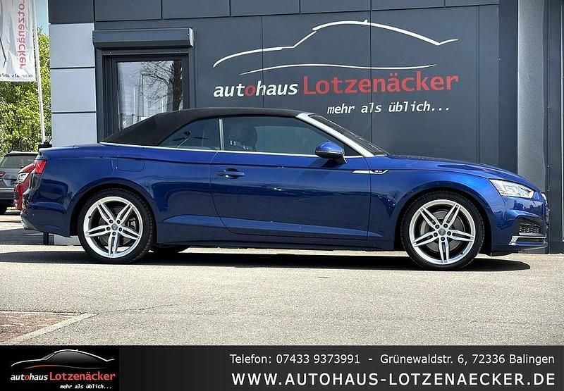 Używany Audi A5 Cabriolet S-Line 252 KM (185 kW) 2017 Niebieski Kabriolet