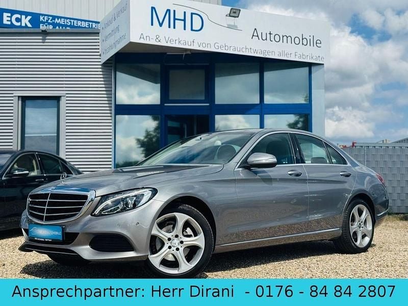 Silber Gebraucht 2015 Mercedes C220 Exclusive Limousine | 17.990 € (Fairer Preis) - Bild 1/4