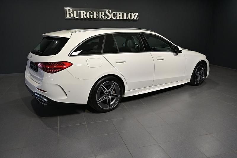 Gebraucht Mercedes C180 AMG 170 PS (125 kW) 2025 Unilack polarweiß Limousine