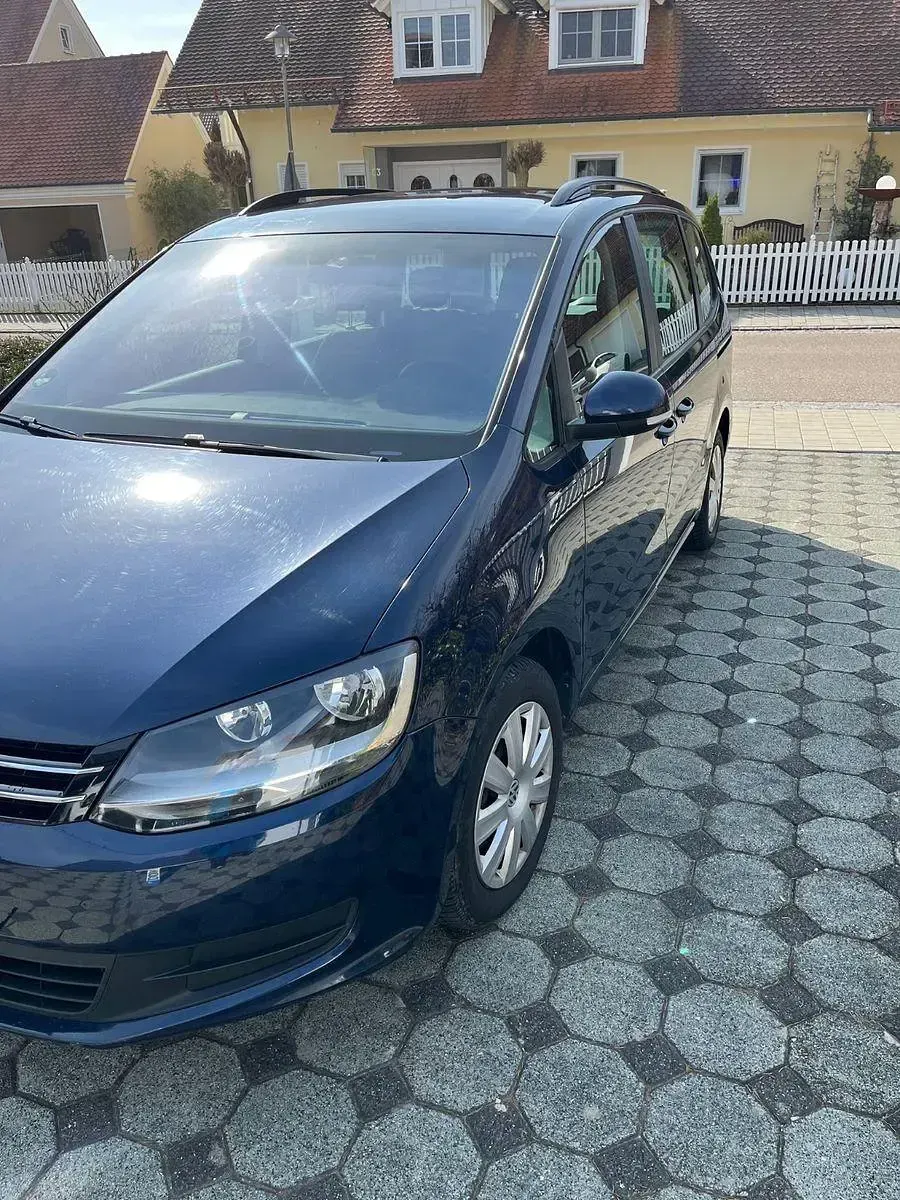 Gebraucht VW Sharan 116 PS (85 kW) 2013 Blau Van / Kleinbus