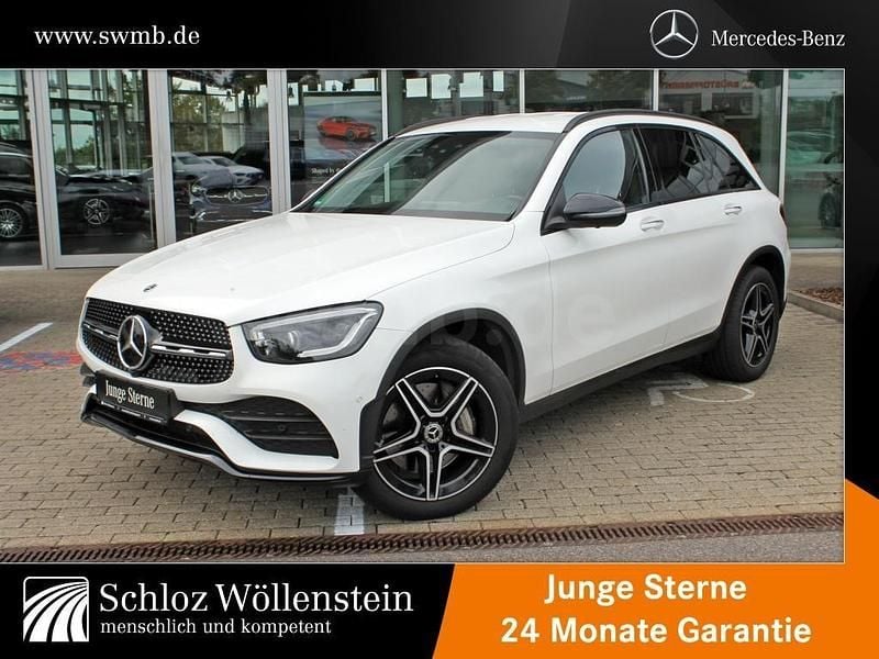 Weiß Gebraucht 2021 Mercedes GLC400d AMG SUV | 40.660 € (Guter Preis) - Bild 1/4