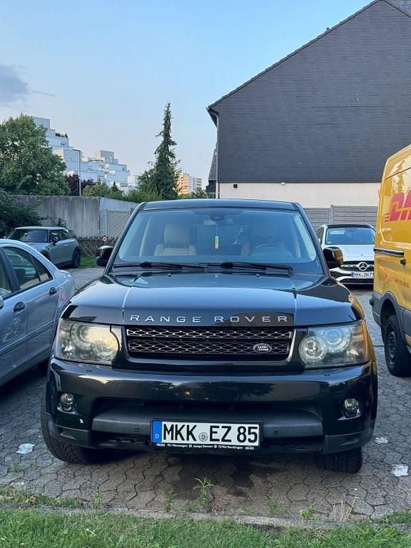 Schwarz Gebraucht 2012 Land Rover Range Rover Sport HSE SUV | 16.600 € (Fairer Preis) - Bild 1/4