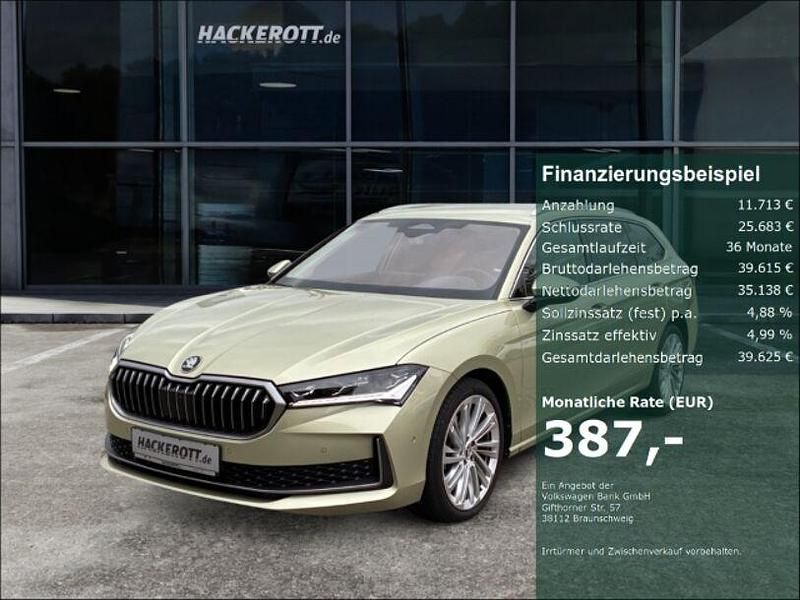 Gebraucht Skoda Superb Selection 150 PS (110 kW) 2024 Gelb Kombi