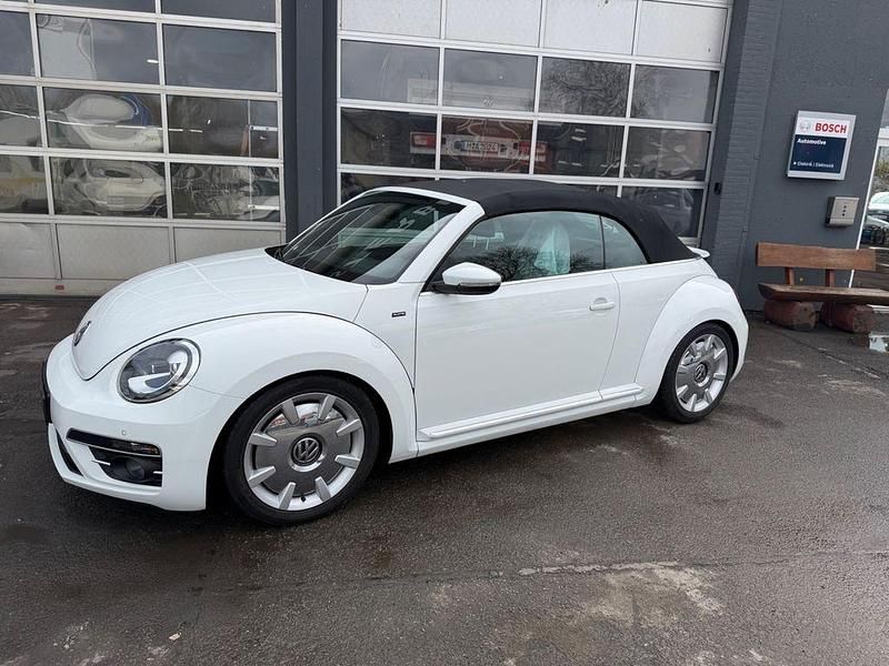 Gebraucht VW Beetle Cabriolet Exclusive 105 PS (77 kW) 2017 Weiß Cabrio