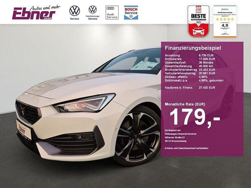 Candy weiss Gebraucht 2022 Cupra Leon VZ2 Kombi | 27.420 € (Fairer Preis) - Bild 1/4