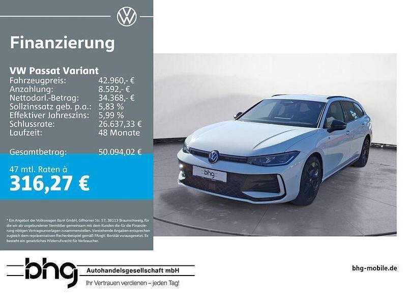 Gebraucht VW Passat R-line 193 PS (141 kW) 2025 Pure white Kombi