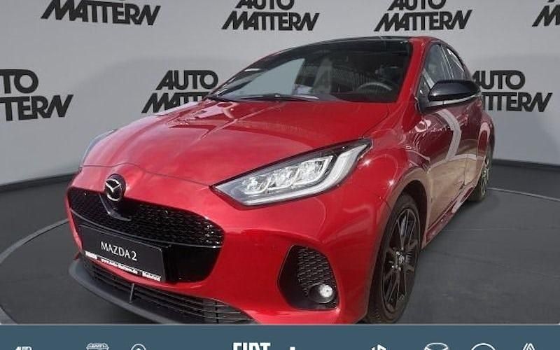 Rot formal red Gebraucht 2024 Mazda 2 Homura-Line Limousine | 26.491 € (Teuer) - Bild 1/2