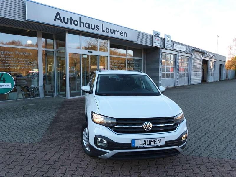 Pure white Gebraucht 2019 VW T-Cross Life SUV | 15.900 € (Guter Preis) - Bild 1/4