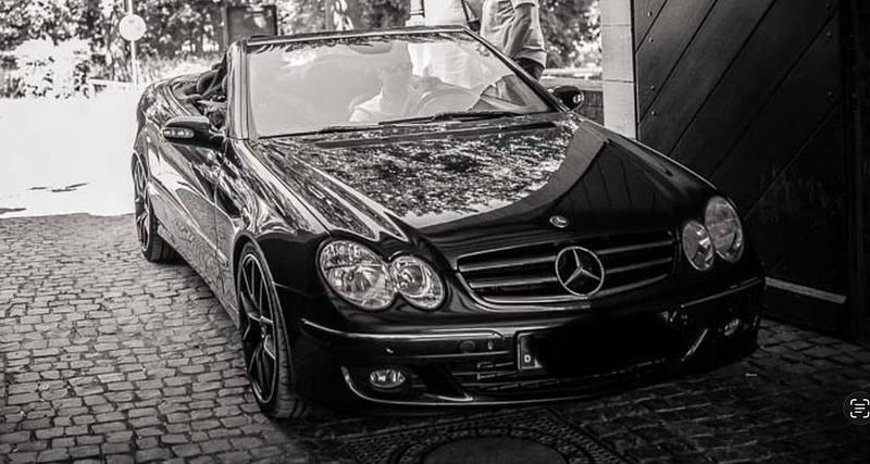 Gebraucht Mercedes CLK200 Avantgarde 163 PS (119 kW) 2005 Schwarz Cabrio