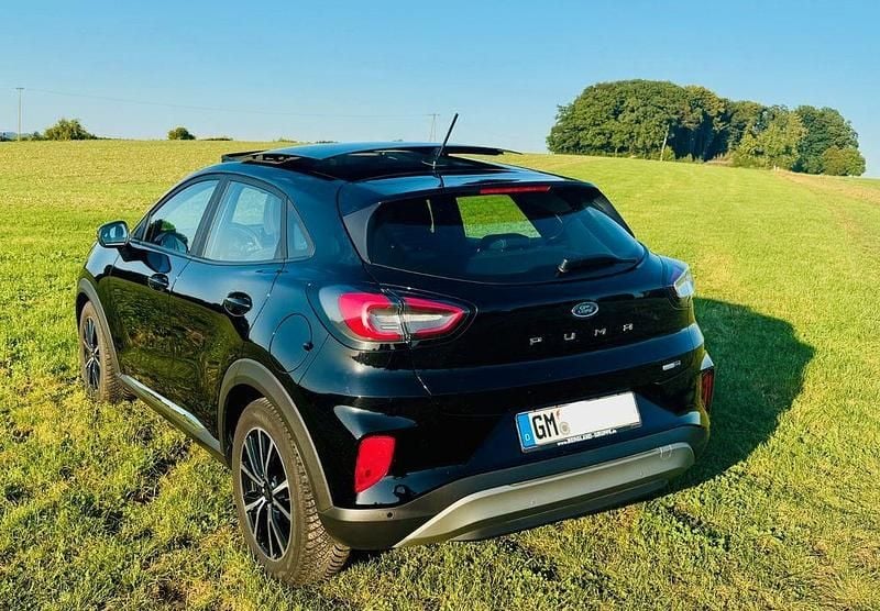 Schwarz Gebraucht 2022 Ford Puma Titanium SUV | 16.200 € (Superpreis) - Bild 1/4