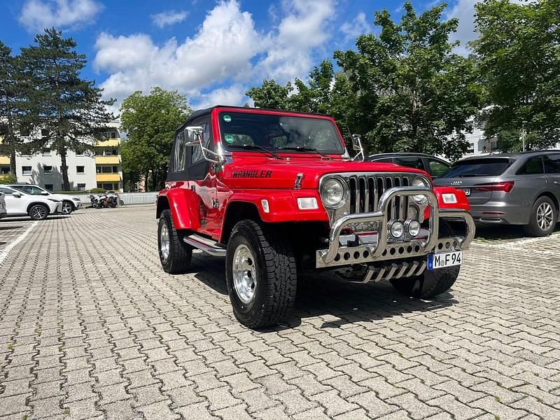 Rot Gebraucht 1996 Jeep Wrangler SUV | 19.900 € (Fairer Preis) - Bild 1/4