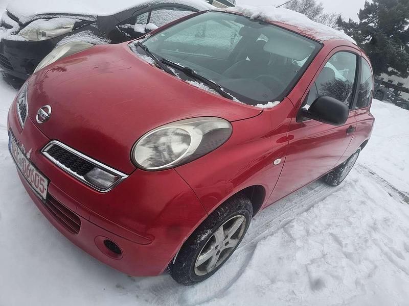 Gebraucht Nissan Micra 80 PS (58 kW) 2010 Rot Kleinwagen