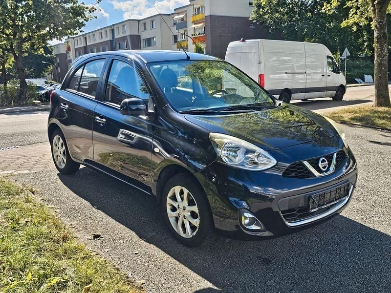 Schwarz Gebraucht 2016 Nissan Micra N-TEC Kleinwagen | 4.399 € (Guter Preis) - Bild 1/4