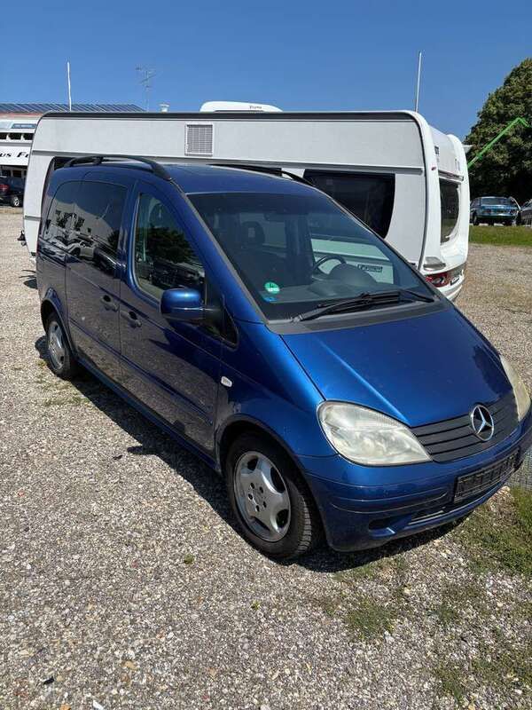 Jaspisblau metallic Gebraucht 2003 Mercedes Vaneo Van / Kleinbus | 690 € (Superpreis) - Bild 1/4