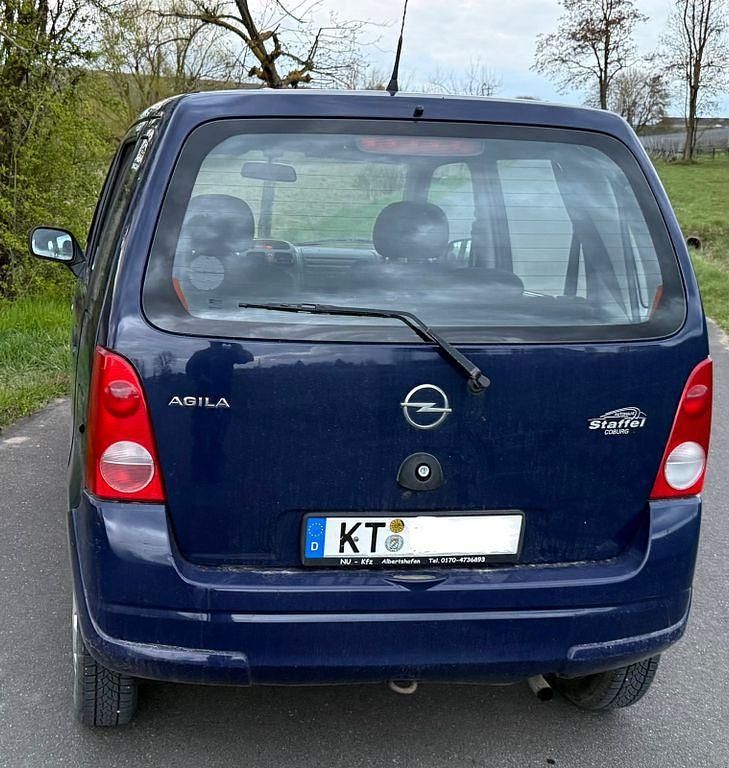 Second-hand Opel Agila 60 CP (44 kW) 2004 Albastru Monovolum