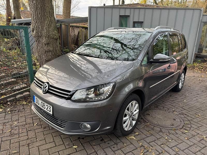 Gebraucht VW Touran Highline 170 PS (125 kW) 2013 Grau Van / Kleinbus