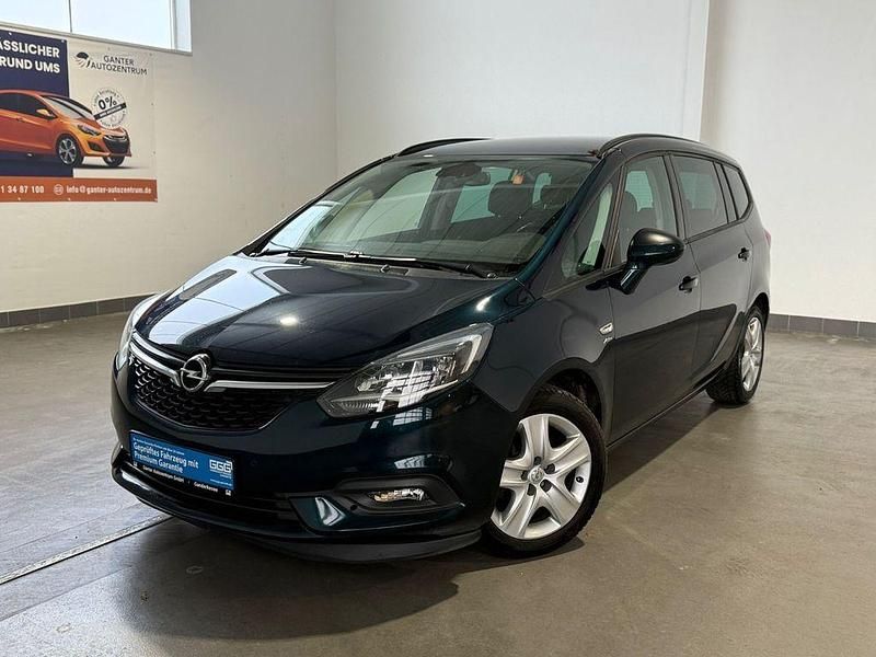 Gebraucht Opel Zafira Active 135 PS (99 kW) 2017 Grün Van / Kleinbus
