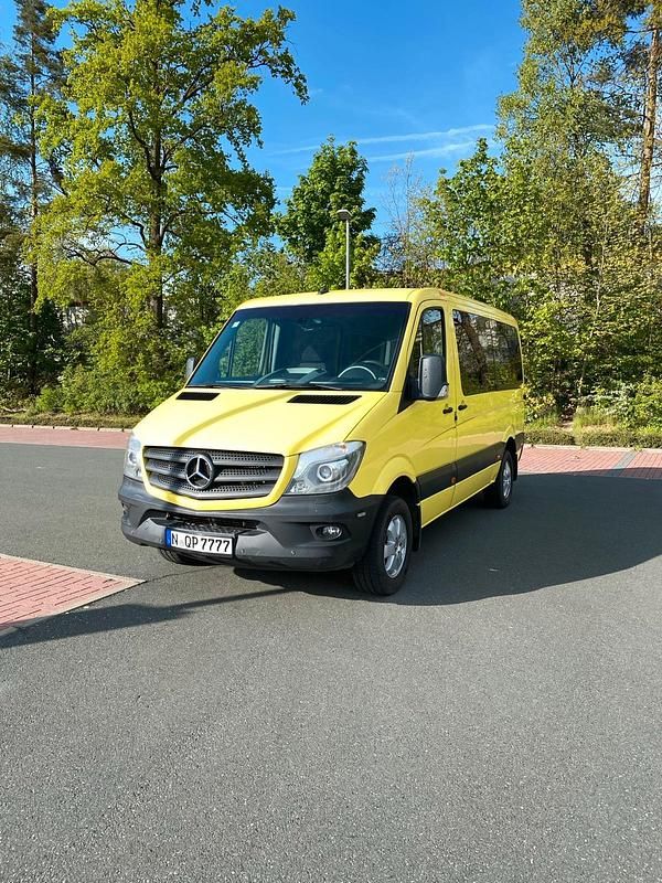 Gelb Gebraucht 2018 Mercedes Sprinter Van | 19.500 € (Superpreis) - Bild 1/4