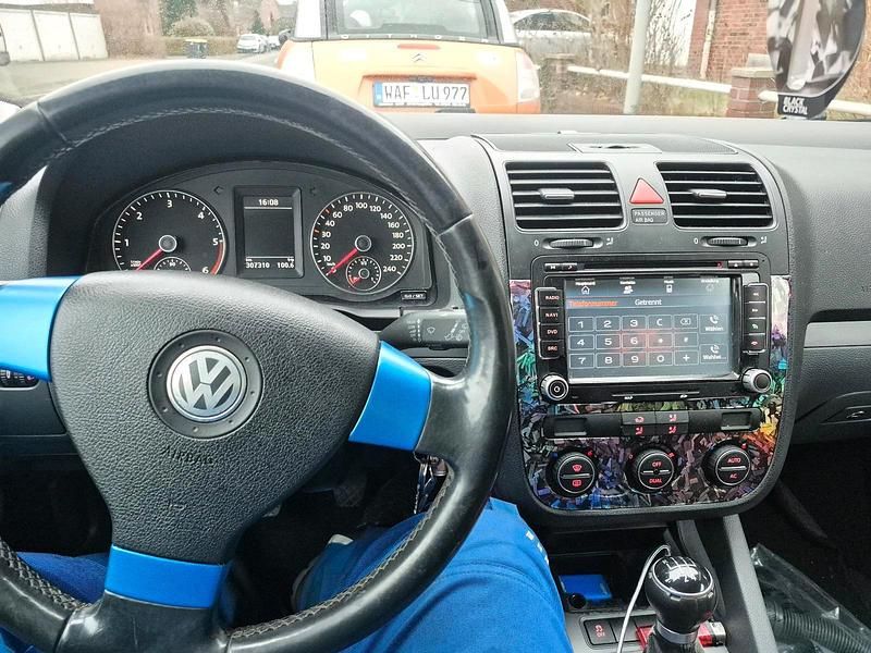 Gebraucht VW Golf V 105 PS (77 kW) 2008 Schwarz Kombi