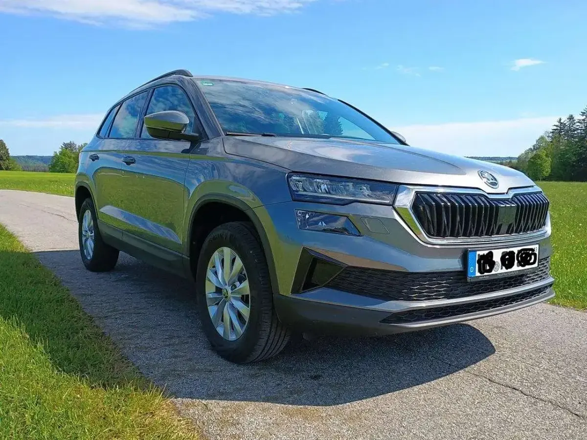 Gebraucht Skoda Karoq Ambition 116 PS (85 kW) 2023 Grau SUV