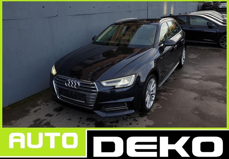 Blau Gebraucht 2017 Audi A4 S-Line Kombi | 15.670 € (Guter Preis) - Bild 1/4