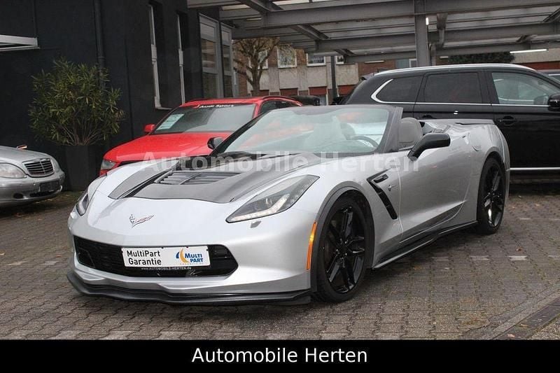 Silber Gebraucht 2015 Corvette Stingray Cabrio | 49.990 € (Superpreis) - Bild 1/4