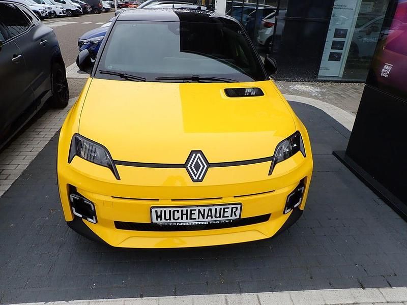Neu Renault 5 E-Tech Komfort 110 kW (150 PS) 2026 Pop yellow!, black pearlschwa Limousine