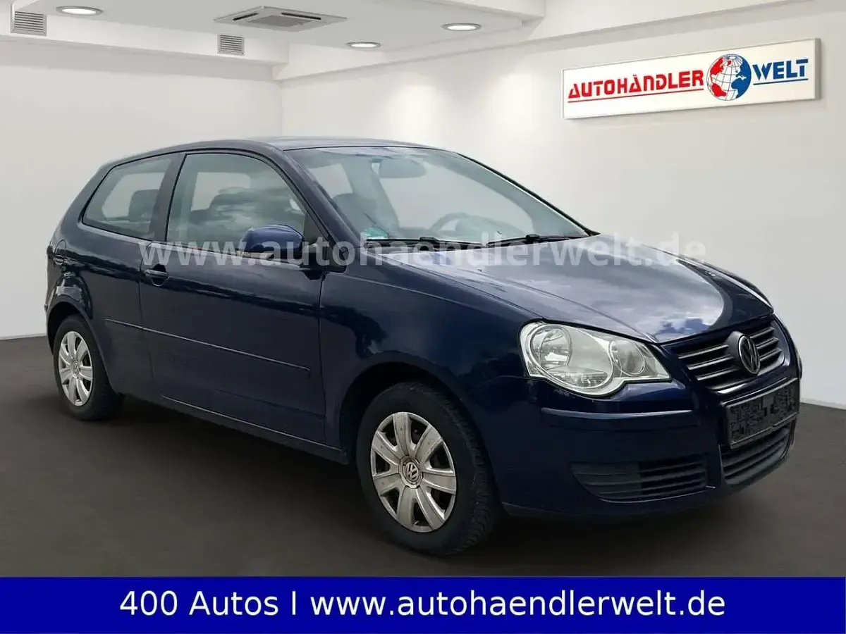 Gebraucht VW Polo 69 PS (50 kW) 2008 Blau Kleinwagen