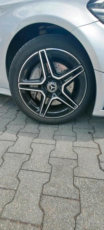 Gebraucht Mercedes C300 AMG 306 PS (225 kW) 2020 Silber Kombi