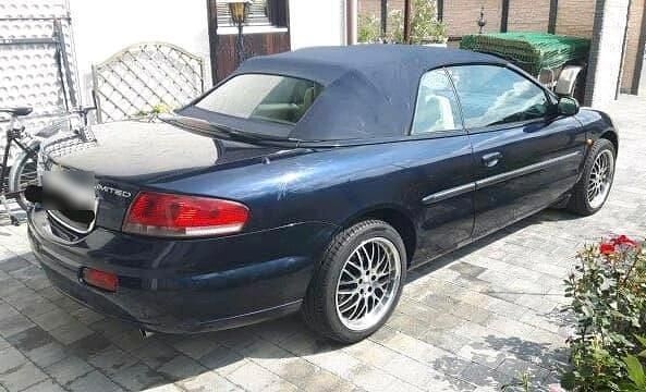 Gebraucht Chrysler Sebring Cabriolet 202 PS (148 kW) 2003 Blau Cabrio