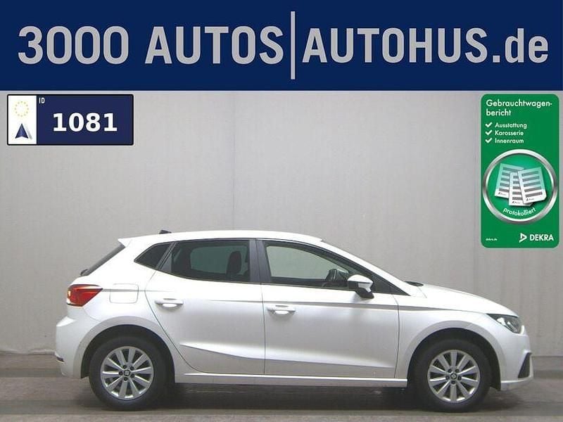 Weiss Gebraucht 2020 Seat Ibiza Style Limousine | 9.780 € (Guter Preis) - Bild 1/4