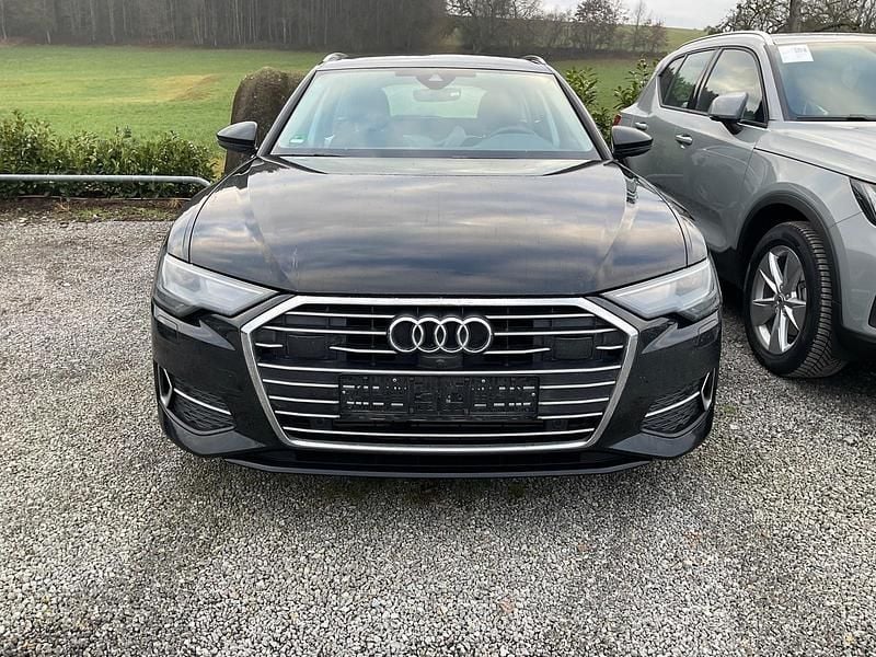 Mythosschwarz metallic Gebraucht 2023 Audi A6 Sport Kombi | 38.875 € (Guter Preis) - Bild 1/3