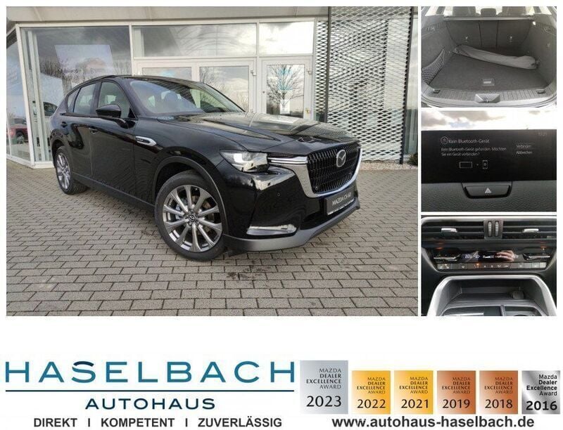 Jet black Gebraucht 2024 Mazda CX-60 Exclusive-Line SUV | 46.490 € (Superpreis) - Bild 1/2