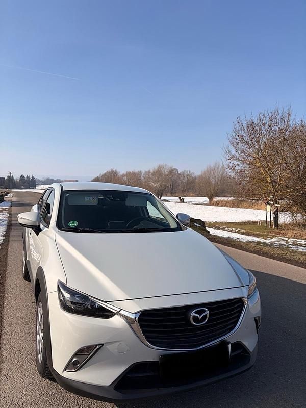 Gebraucht Mazda CX-3 Exclusive 105 PS (77 kW) 2015 Weiß SUV