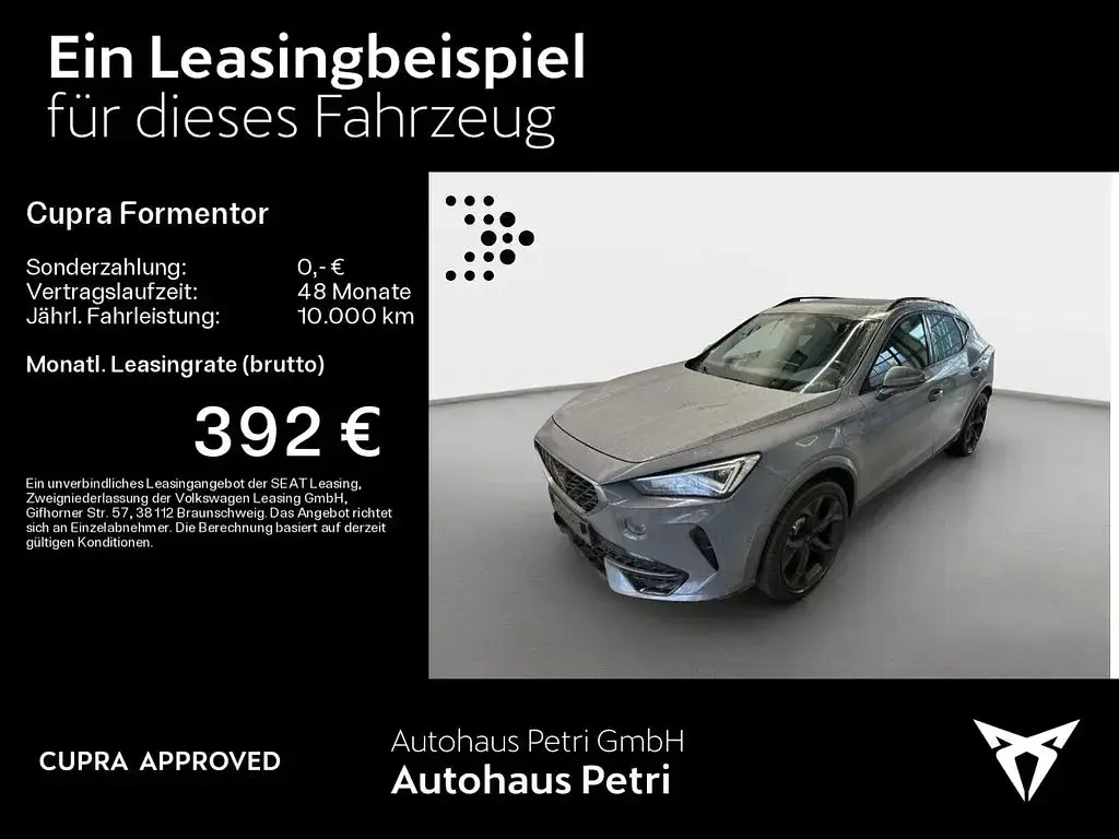Używany Cupra Formentor VZ 245 KM (180 kW) 2022 Szary SUV