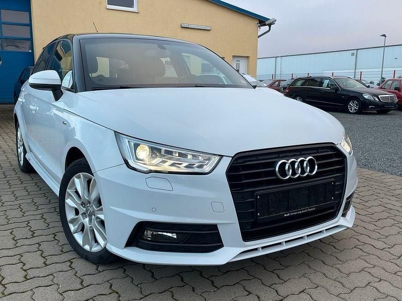 Weiß Gebraucht 2015 Audi A1 Sportback S-Line Kleinwagen | 15.200 € (Fairer Preis) - Bild 1/4