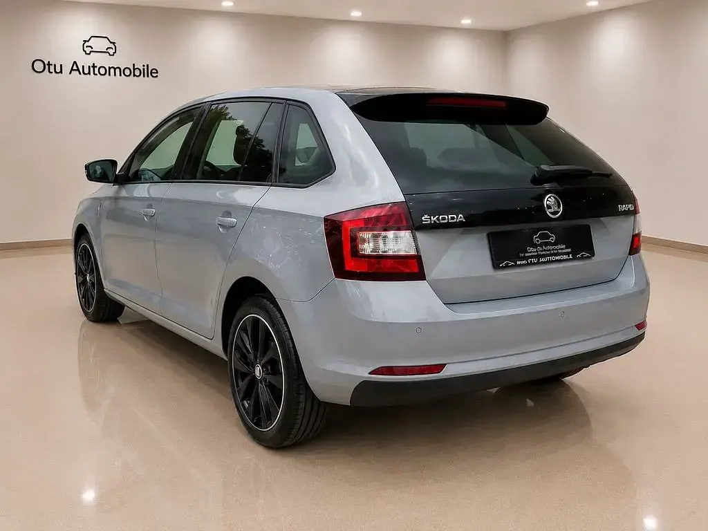 Gebraucht Skoda Rapid Monte Carlo 110 PS (80 kW) 2017 Grau Kleinwagen